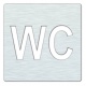 Ikona - WC, mat